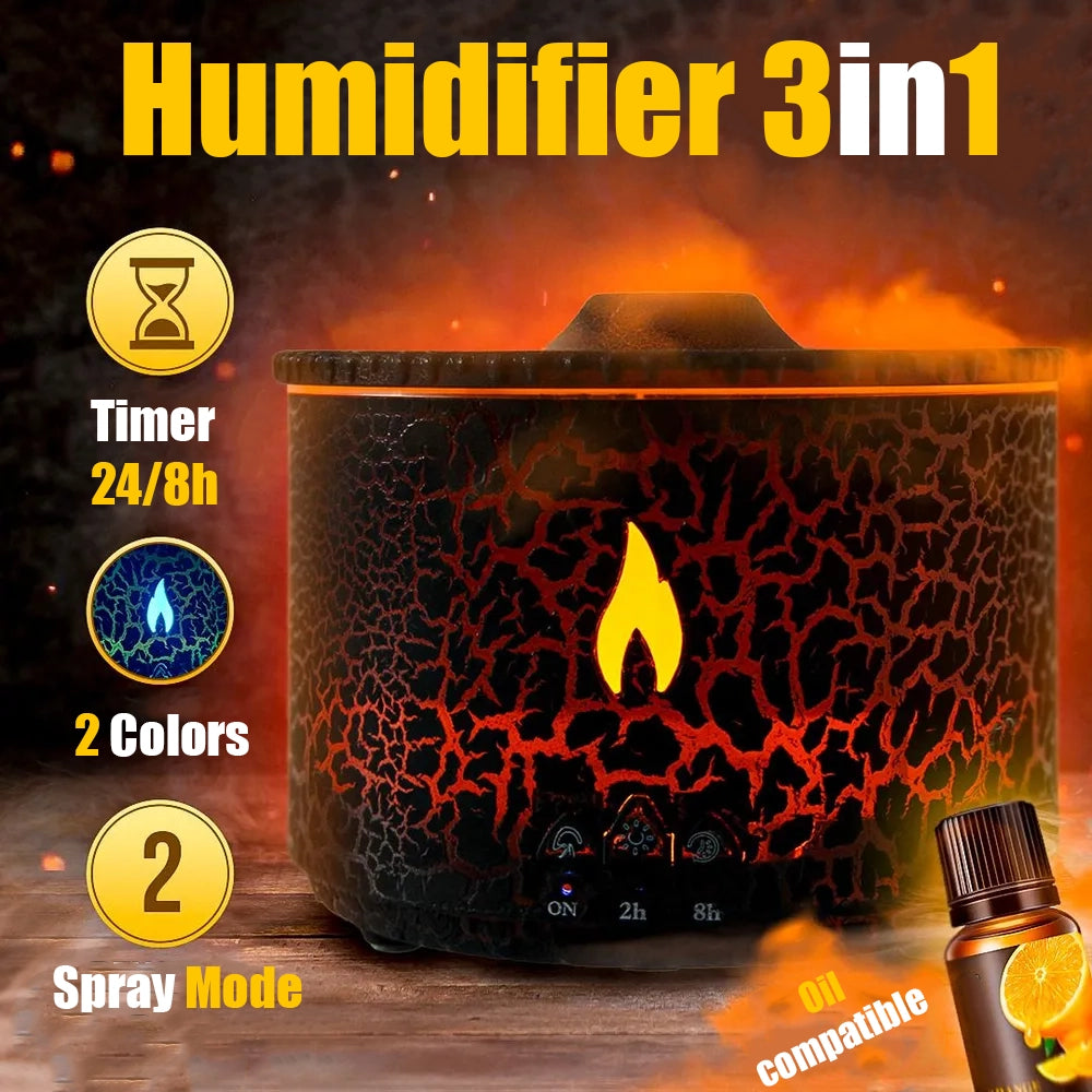 Volcano Humidifier 3 in 1 - Lavaland